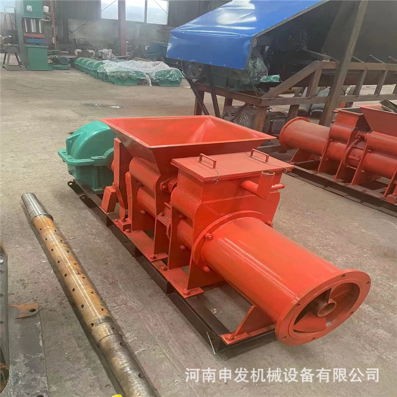 全自动真空挤出机双级页岩粘土真空制砖机仿古建筑砖瓦两用挤出机