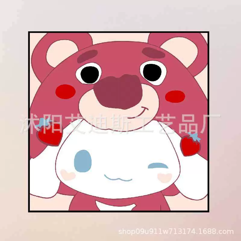 DIY заполнение детской цифровой масляной живопись красивый стиль оформление Sanrio ручной заполнение цвет терапия картина производитель оптом