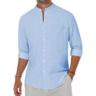 O 98557 Men's Linen Short Sleeve Shirt ��ʿ��������r��