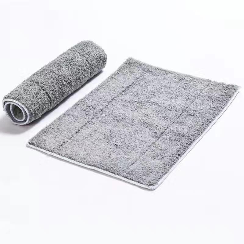 Fregona plana grande hogar fregona de aleación de aluminio artefacto una fregona perezosa mano libre de lavado húmedo y seco de doble uso