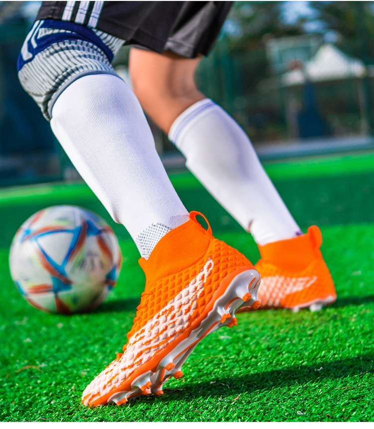 large-size High-top Football With Spikes For Adults, Men, Women, Students, And Older Children, Artificial_vogvips.com