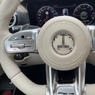 right, beige leather with AMG809 – Steering wheel