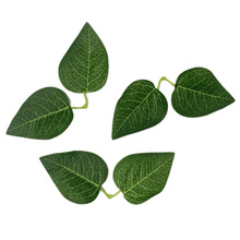 仿真假叶植物假叶桃树叶子装饰DIY手工制作现货供应批发