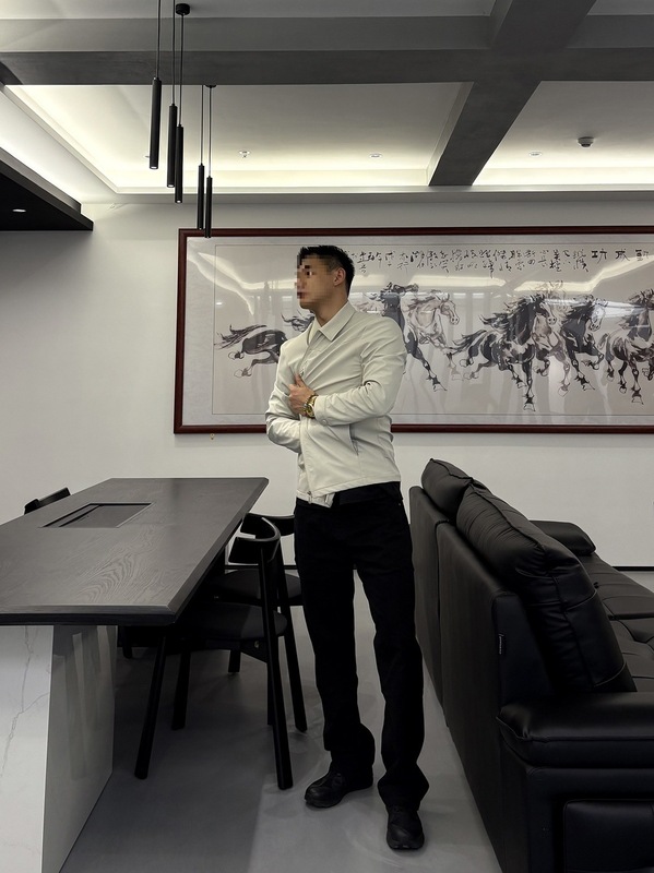 GTAL美式三防商鸟行政夹克透气网眼纯色商务户外立领秋季拉链外套|undefined