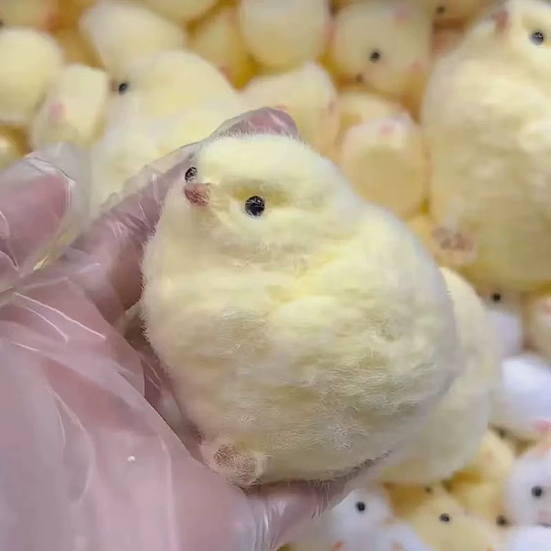 Силиконовый слайм-плюш, DIY против стресса (Chicken), 50 г или 126 г