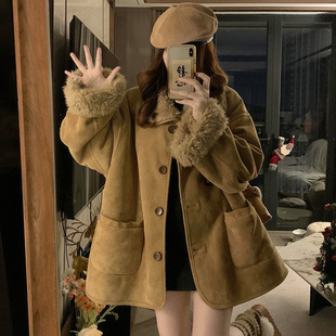 ���洩���ë����Ů2025�ﶬ���¿��Ƥëһ�w�Ӻ�ů�޷�����