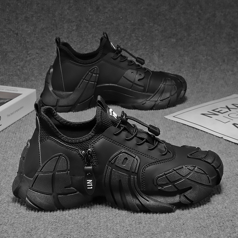 Zapatos de hombre primavera 2025 nueva tendencia hombres de todo fósforo trabajo al aire libre sitio de trabajo trabajo resistente al desgaste seguro laboral zapatos de moda resistentes al desgaste