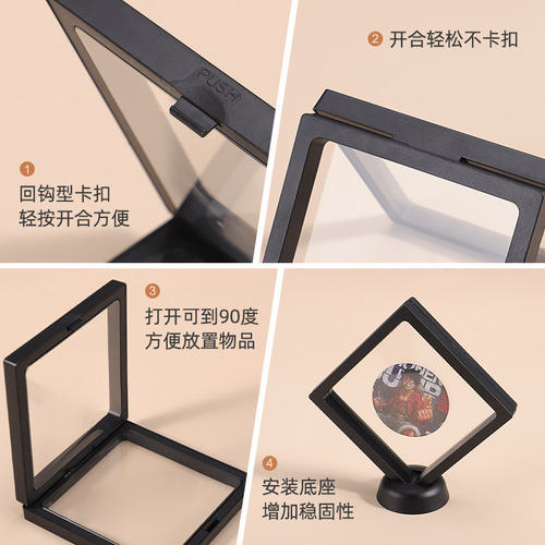 pe suspended box transparent jewelry box wholesale necklace ring bracelet bracelet display box jewelry packaging box