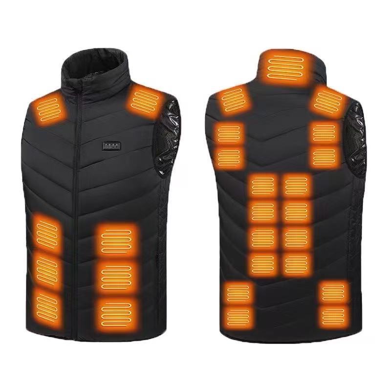 新型クロスボーダー発熱馬甲知能加熱馬甲電熱発熱服恒温保温加熱ベスト男女モデル|undefined