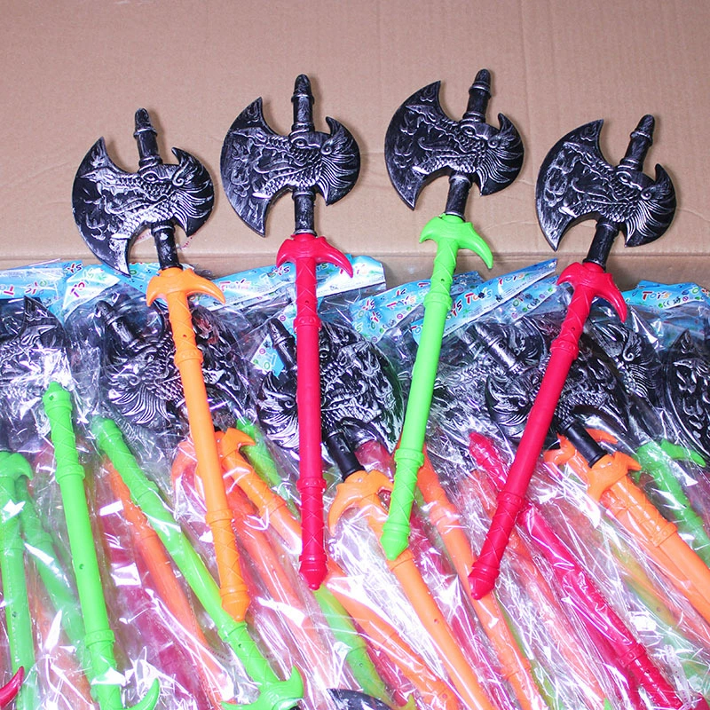 Детская игрушка, оружие, пластиковый топор, парк, киоск, игрушечный нож, подарок, храмовое кольцо для вечеринки, игрушка, магазин отдела 2 юаня