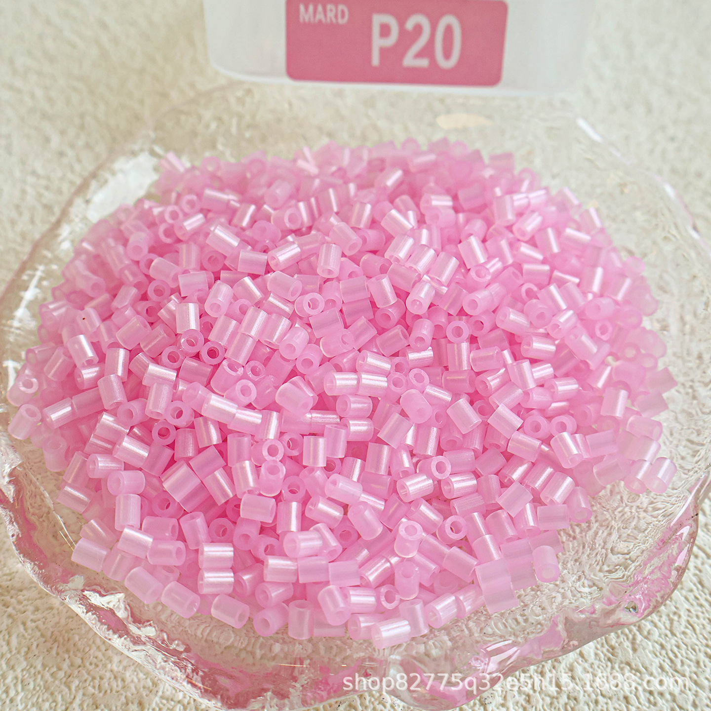 Recarga de Cuentas de Fusión DIY 250g de Plástico PE