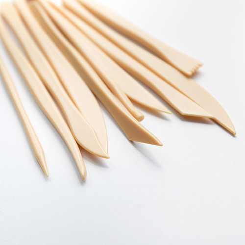 Cross-border pottery tools 10-piece set clay sculpture multi-combination carving knife cake biscuits fondant DIY production supplies