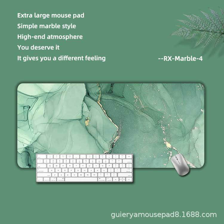 Alfombrilla de ratón con diseño de mármol estilo nórdico, antideslizante, ideal para oficina o escritorio