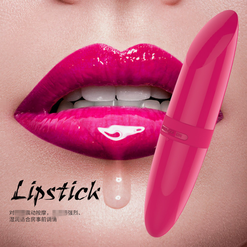 Lai Le lápiz labial femenino vibrador mini huevo vibrante sexy palo de masaje del punto G dispositivo de masturbación femenina juguetes sexuales