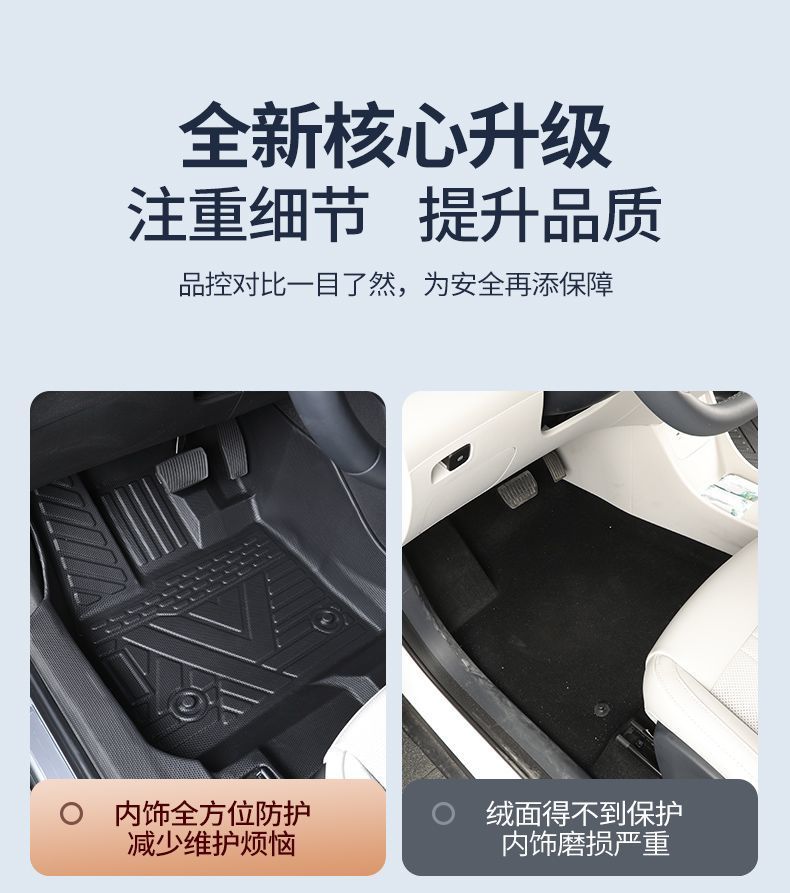 Chery Icarv23 Floor Mats Tpe Surround Icar Threshold V23 Special Floor Mats Car Supplies New