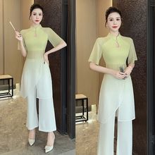 UNMUN新款足浴技师服养生会所中式美容师按摩工衣足疗工作服气质