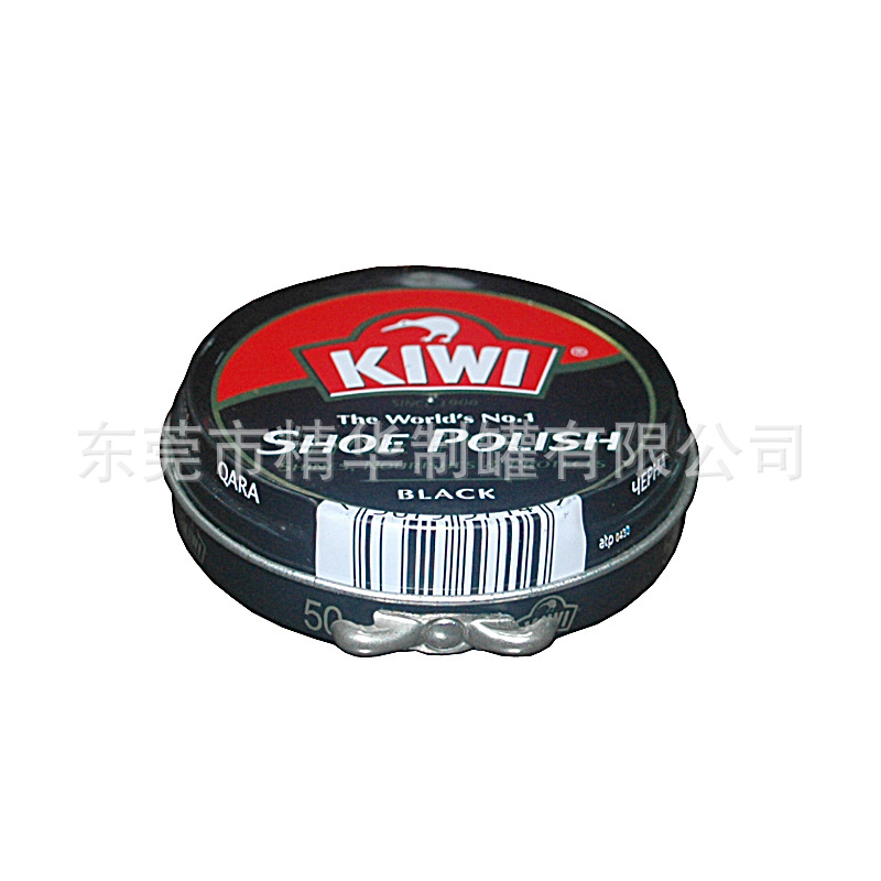 鞋油包装铁盒鞋油盒      两片马口铁铁盒