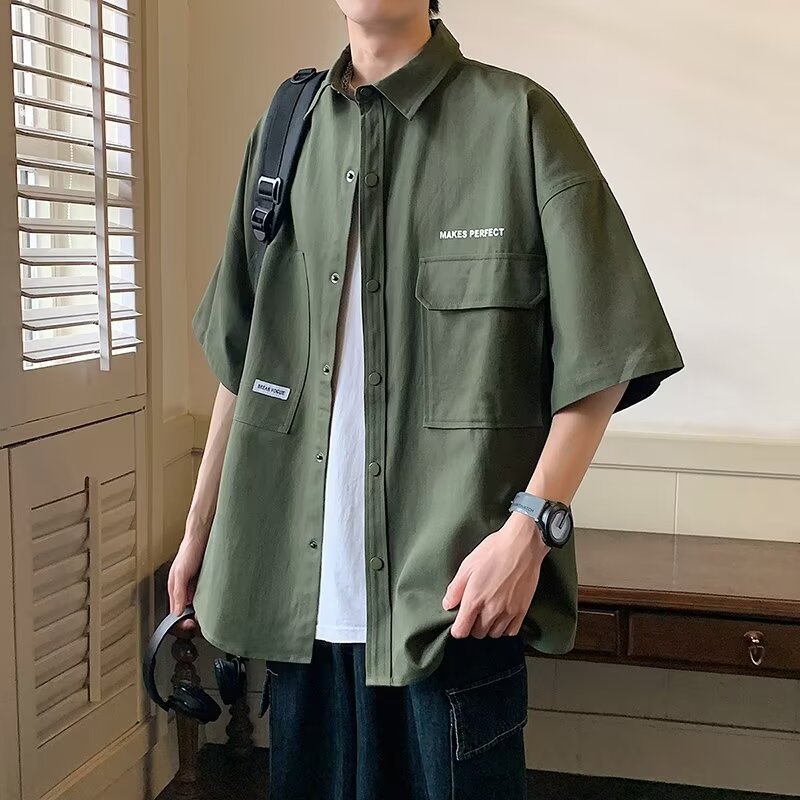 Green shirt