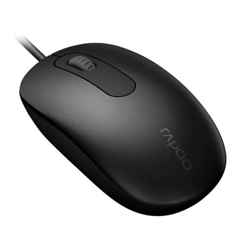 Проводная мышь N200, USB для компьютера и ноутбука, офисная и игровая, для дома