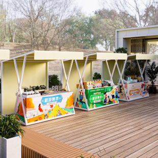 Market Awning Stall Commercial Tent Promotional Stall Real Estate Night Market Snack Stall Car Float Display Stand