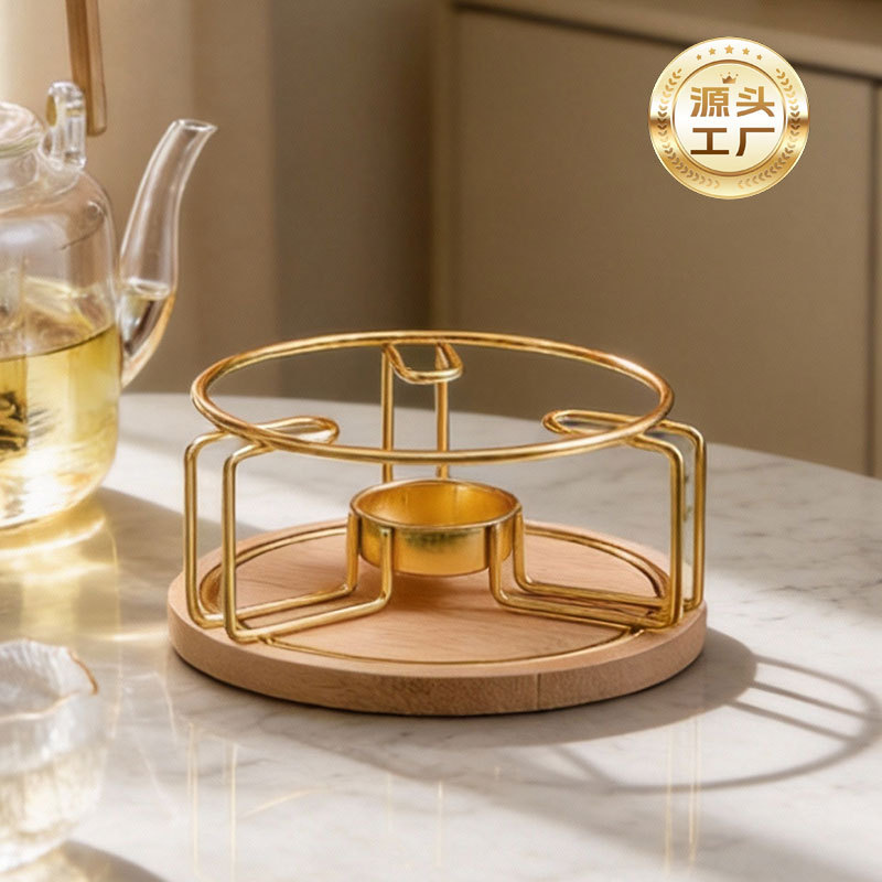 Light Luxury European-Style Alcohol Stove, Tea Warmer, Household Hotel Candle Stove, Aromatherapy Stove