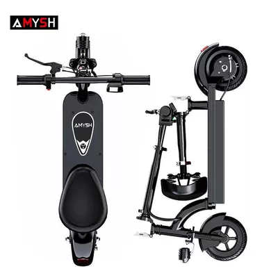 Electric Folding Two-Wheeled Mobility Scooter for Adults