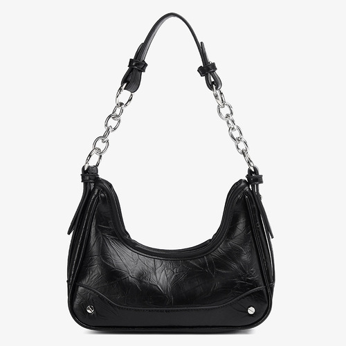 Women's Underarm Bag Summer 2024 New Arrival Trendy High-End Unique Chain Fashion Commuter Croissant Bag