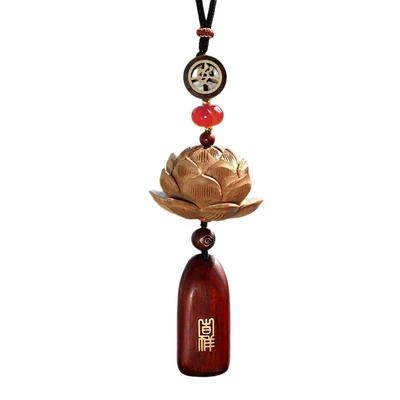 car pendant, peace amulet, peach – Car hanging