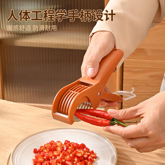 Kitchen Stainless Steel Vegetable Fruit Slicer Cucumber Salad Banana Slicer Knives Kitchen Tools Onion Cutter