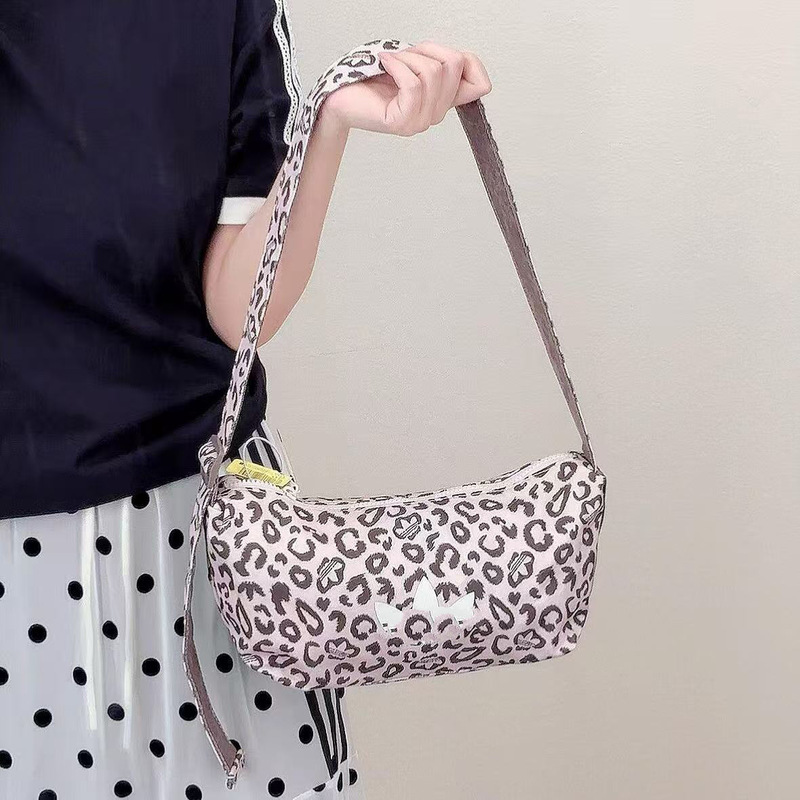Leopard Print Adidas Trefoil Underarm Bag for Women 2026 New Trendy Shoulder Crossbody Bag Large Capacity Fashion Cloud Bag Leopard Print Adidas Trefoil Underarm Bag for Women 2026 New Trendy Shoulder Crossbody Bag Large Capacity Fashion Cloud Bag