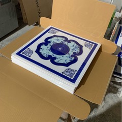 PVC天井板 自己設置 天井材 長尺プラスチック天井板 統合天井 室内防湿 600*600角板