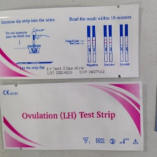 Factory Wholesale Pink Color Neutral Ovulation Test Strips Ovulation Strips Lh Strips Test Strips