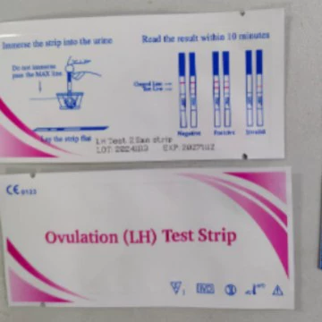 Заводская оптовая продажа тест-полосок на овуляцию розового цвета, нейтральные тест-полоски на овуляцию, тест-полоски на ЛГ