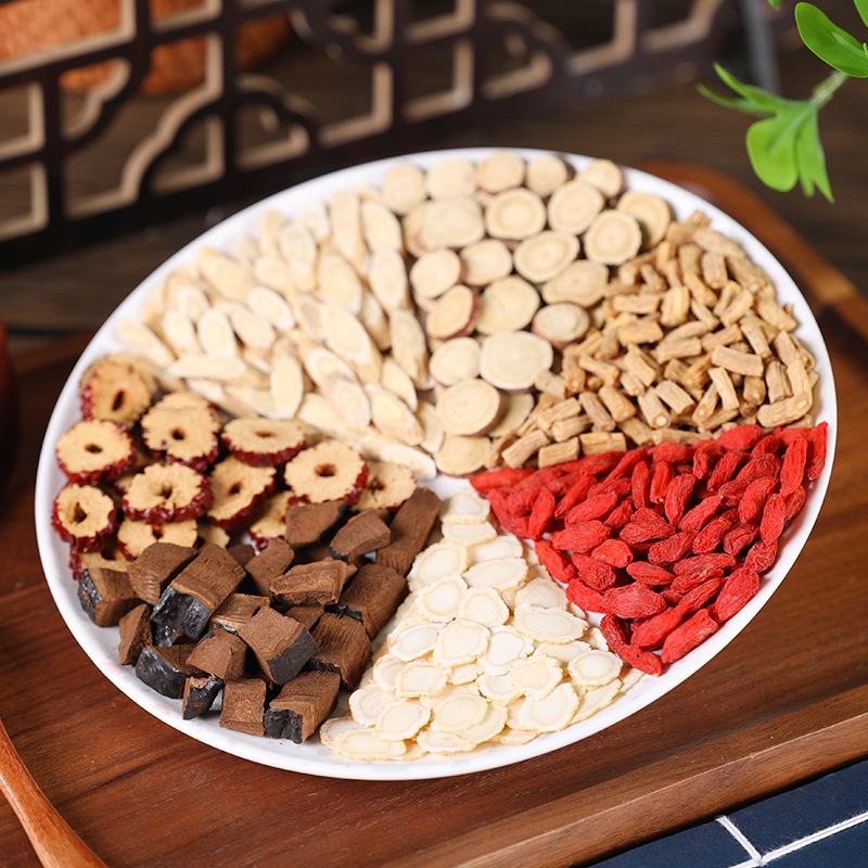 双参霊芝元気茶亳州健康茶パック組み合わせ原料花茶個別小包装健康食品