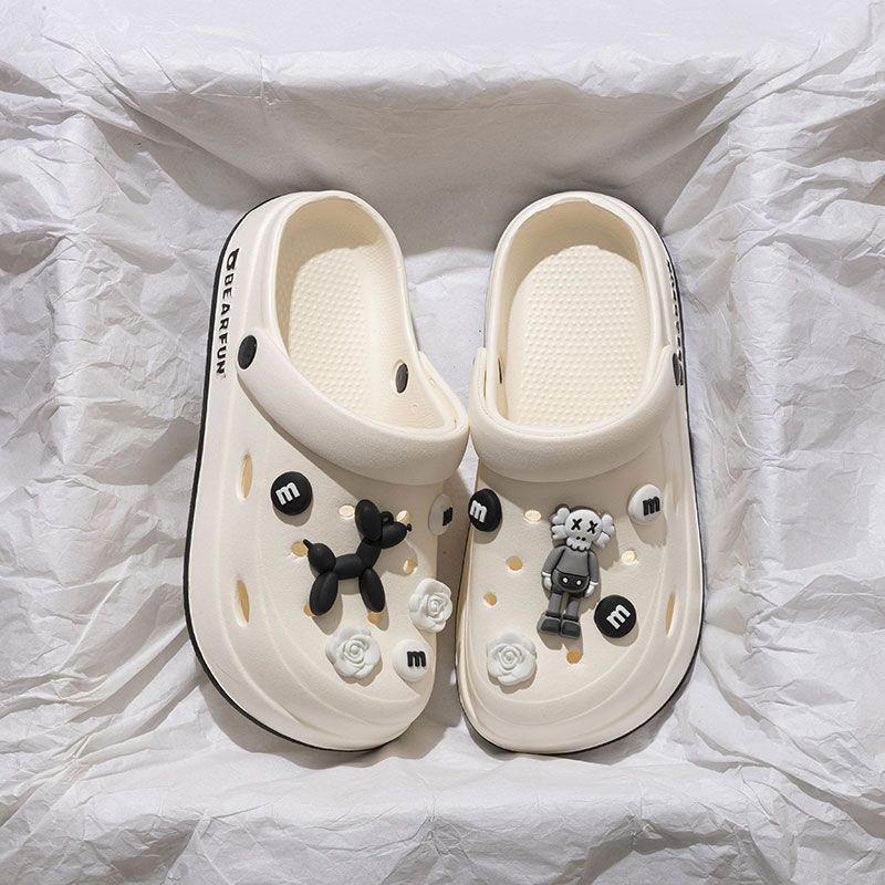 흰색 [세서미 스트리트 풍선 개] 에바 소프트 바닥 외복