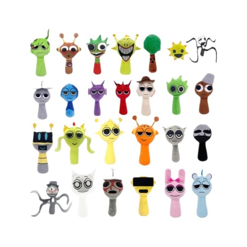 Rhythm Box SprunkiPlush Doll New Incredible Box Game Merch Plush Toy