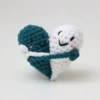 Love Hug 33 Dark Cyan No. 68 Bleached