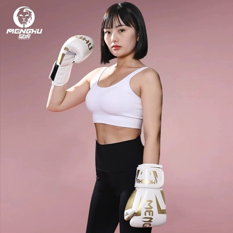 Guantes de boxeo para adultos y niños luchas para hombres y mujeres Muay Thai Sanda entrenamiento de boxeo medio dedo fábrica de bolsa de arena fábrica de comercio