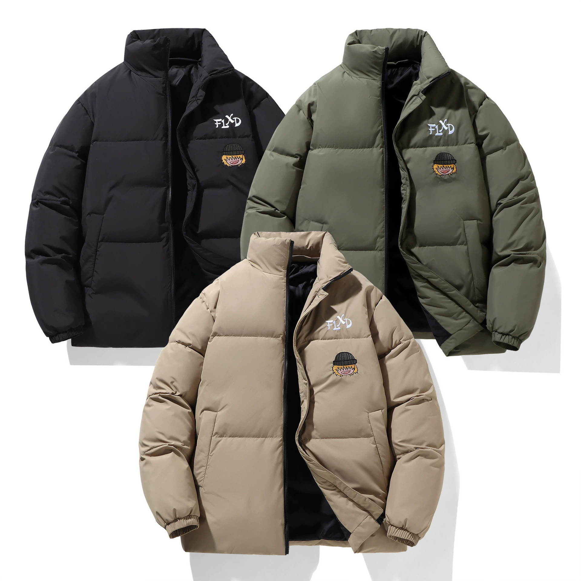 Warm sports jacket, loose fit