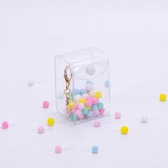 泡マットブラインドケース収納バッグpvc透明掛け袋散歩人形バッグかわいいins風展示日焼け人形バッグ