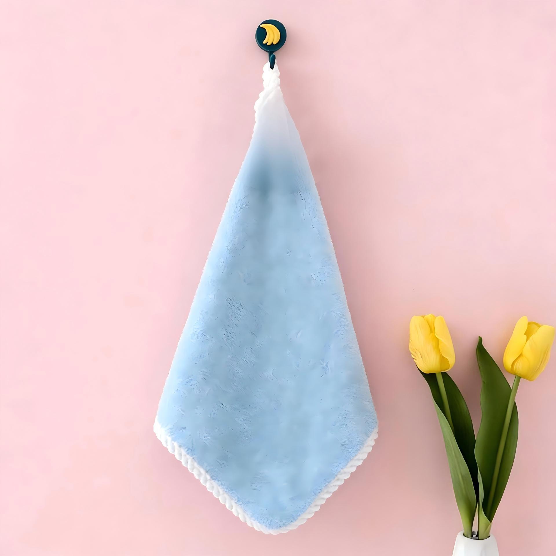 Light blue square scarf (no puppets)