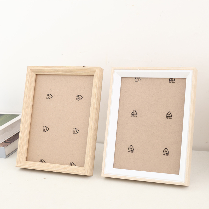 Blank Table Photo Frame Couple Photo Commemorative Photo Frame Desktop Decoration Table Vertical Personal Photo Display Frame Blank Table Photo Frame Couple Photo Commemorative Photo Frame Desktop Decoration Table Vertical Personal Photo Display Frame