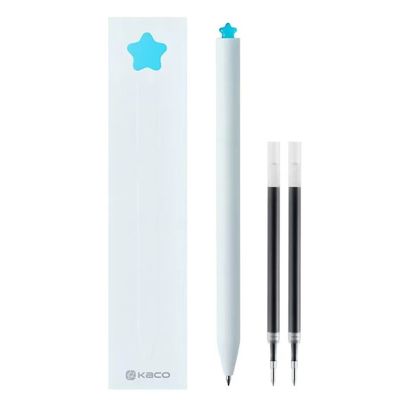 Envío gratis Kaco Chuxin Lingyue Jingdian Presione el bolígrafo de góner Examen de estudiante Cepillo Pen Set Colección al por mayor image 18