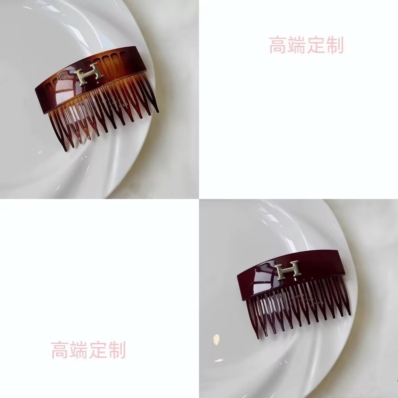 倒插梳发饰高颜值气质前额刘海后脑勺碎发整理神器发梳新款发卡女|undefined