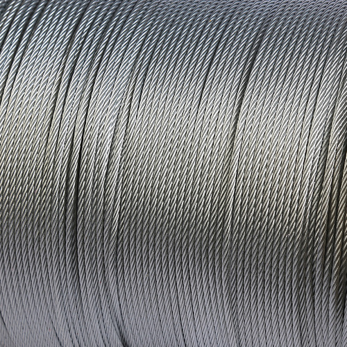 Manufacturer supplies multiple specifications of galvanized steel wire rope, corrugated plastic steel rope, 5mm galvanized steel wire rope, non-lifting clothesline