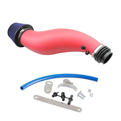 Carbon Fiber Mushroom Head Is Suitable for 92-00 Honda Civic Car Modified Air Intake Fat Air Filter (Sorma kollektoru (Giriş)) - red-with-label