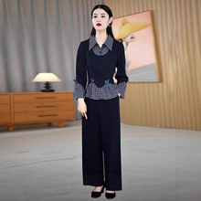 东南亚亚马逊欧美跨境新款时尚套装女宽松大码女装休闲套装女批发