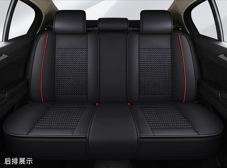Leather Car Seat Cushions for Five Seats, Cross-Border Export Manufacturers, Four-Season Suitable Car Supplies Seat Cushions, Seat Covers Wholesale