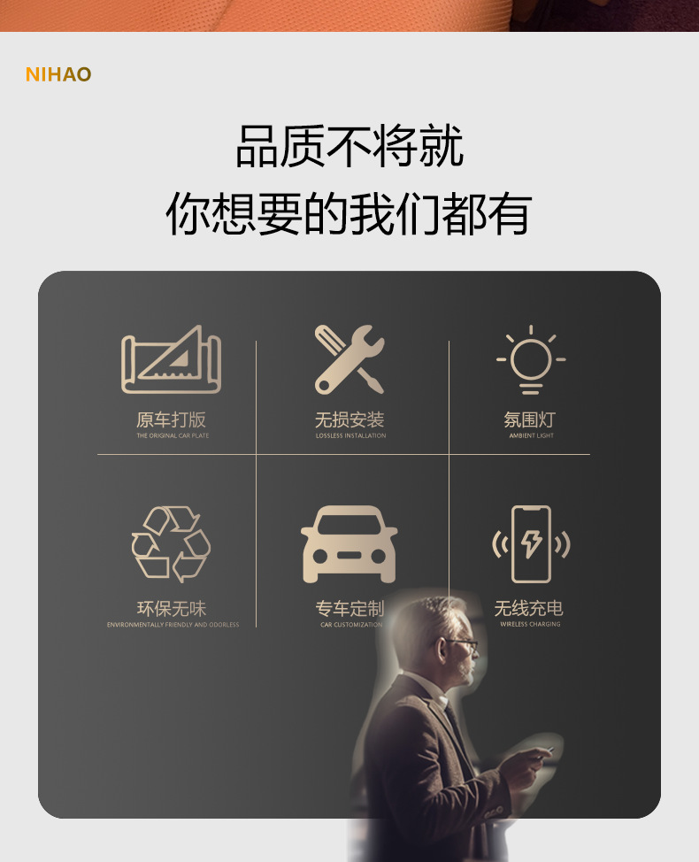 Suitable for the Modification of the Multi-Functional Central Storage Box in the Second-Row Channel Armrest Box of the Ideal L8/L9/One Suv