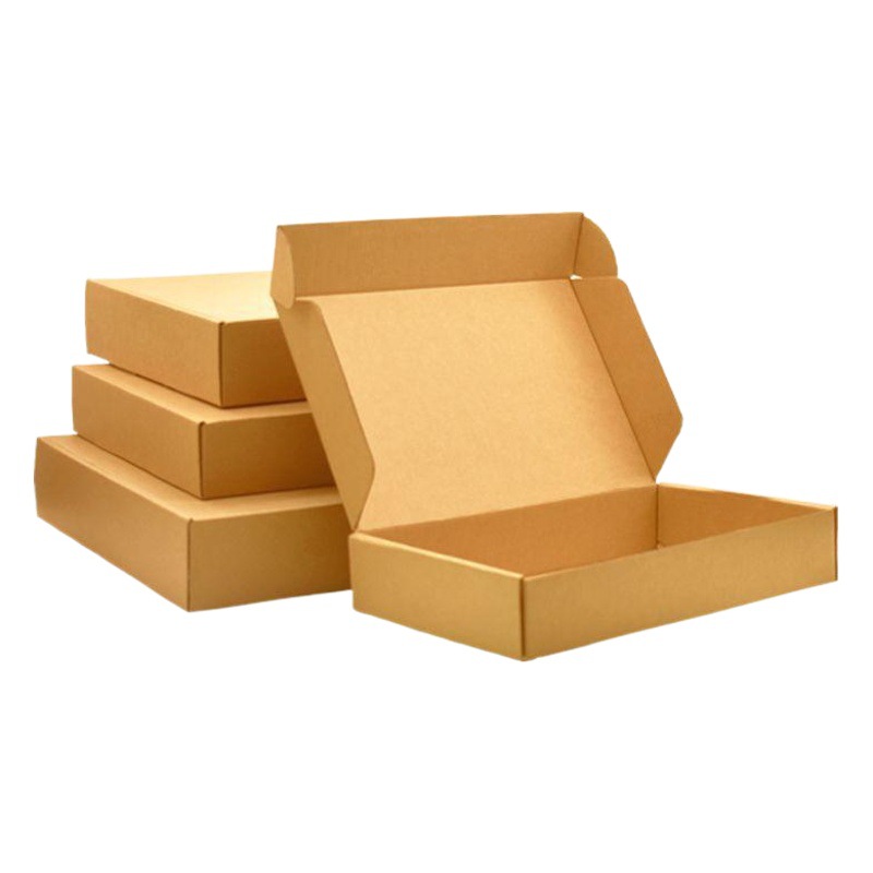 Caja de avión cuadrada al por mayor ropa extra dura, embalaje cosmético, caja de papel, caja de teléfono móvil, joyería, caja exprés en stock